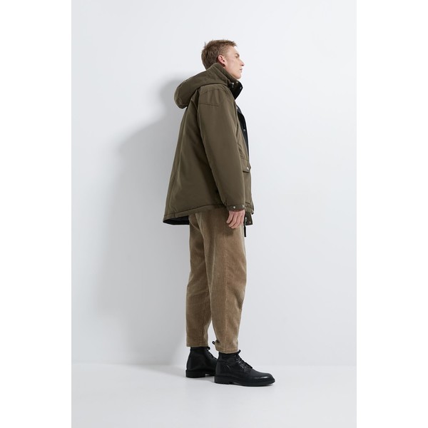 Zara DWUSTRONNA OCIEPLANA KURTKA Khaki 1792/313