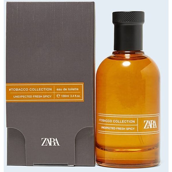 Zara #TOBACCO COLLECTION UNEXPECTED FRESH SPICY 100 ML odbarwiony 0210/114