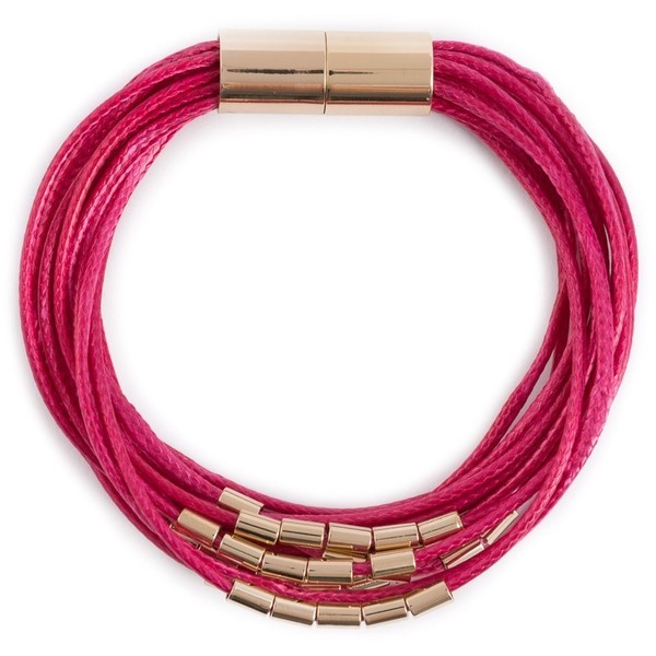 Quiosque Różowa bransoletka ze złotymi wstawkami 5ID246547