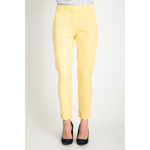 Quiosque Lekkie żółte spodnie 7/8 3FI001301