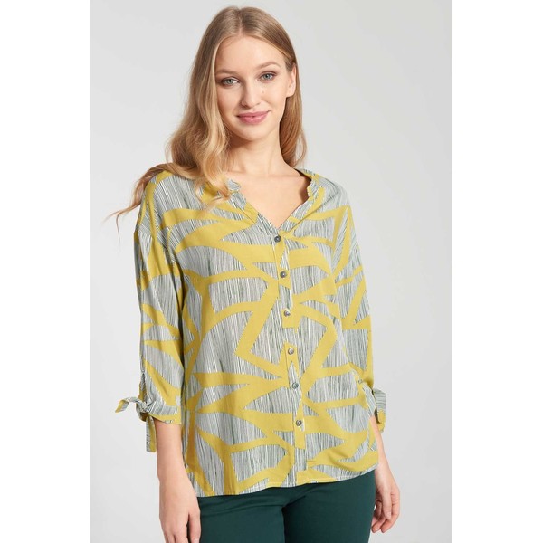 Quiosque Koszula z limonkowym wzorem 2JL001150
