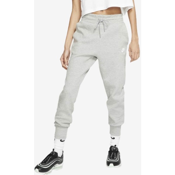 Nike Sportswear Spodnie treningowe dark grey heather/matte silver/white NI121A0AE