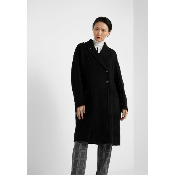 3.1 Phillip Lim LONG OVERSIZED COAT Płaszcz wełniany /Płaszcz klasyczny black 31021U004