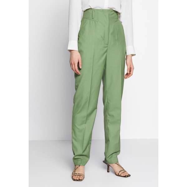 CMEO COLLECTIVE JUST THE SAME PANT Spodnie materiałowe green CQ421A00K