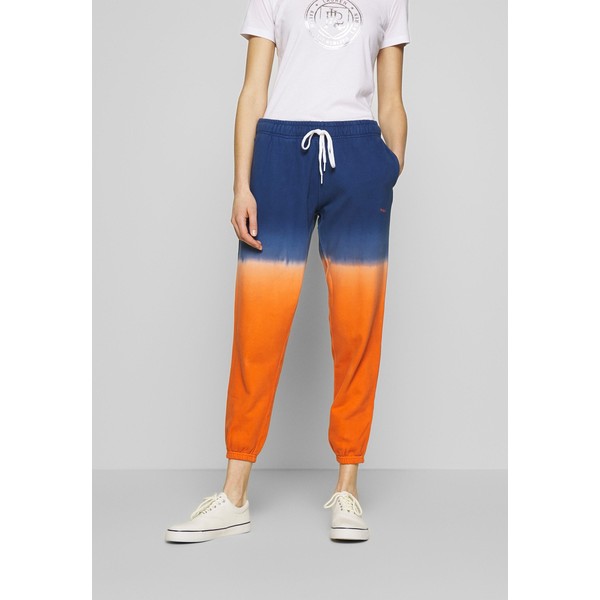 Polo Ralph Lauren ANKLE PANT Spodnie treningowe navy/orange ombre PO221A02X