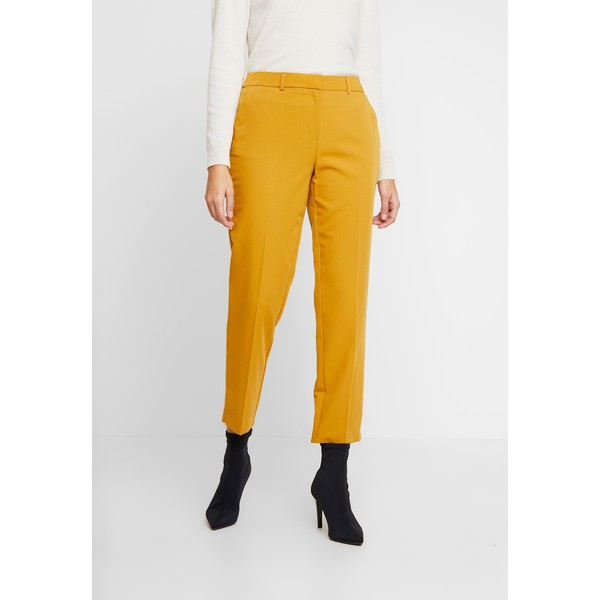 Dorothy Perkins GRAZER Spodnie materiałowe yellow DP521A0GM