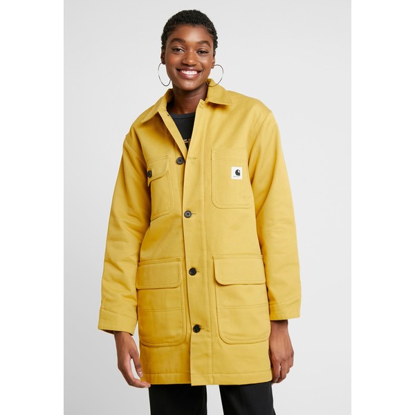 Carhartt WIP GREAT MENSON COAT Płaszcz wełniany /Płaszcz klasyczny dark yellow C1421U00D