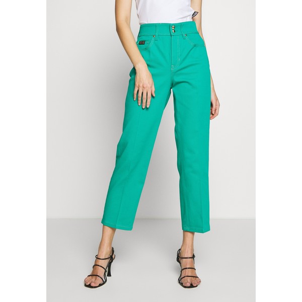 Versace Jeans Couture LADY TROUSER Jeansy Straight Leg pure mint VEI21N004