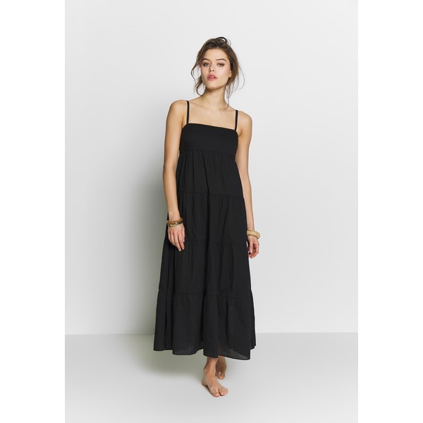 Seafolly SAFARI SPOT-TIERED DRESS Sukienka letnia black S1981H02V