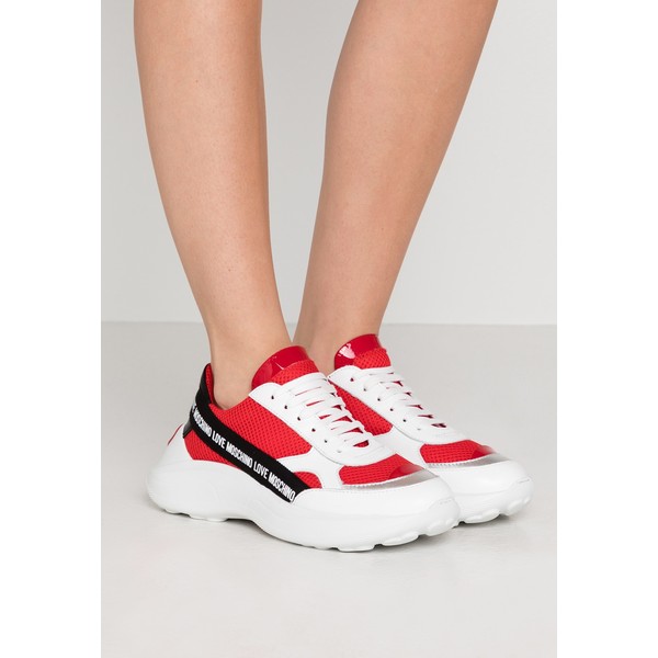 Love Moschino Sneakersy niskie red LO911A03F