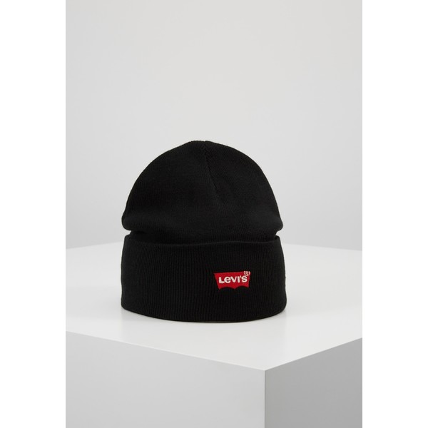 Levi's® BATWING EMBROIDERED SLOUCHY BEANIE Czapka regular black LE251B00V