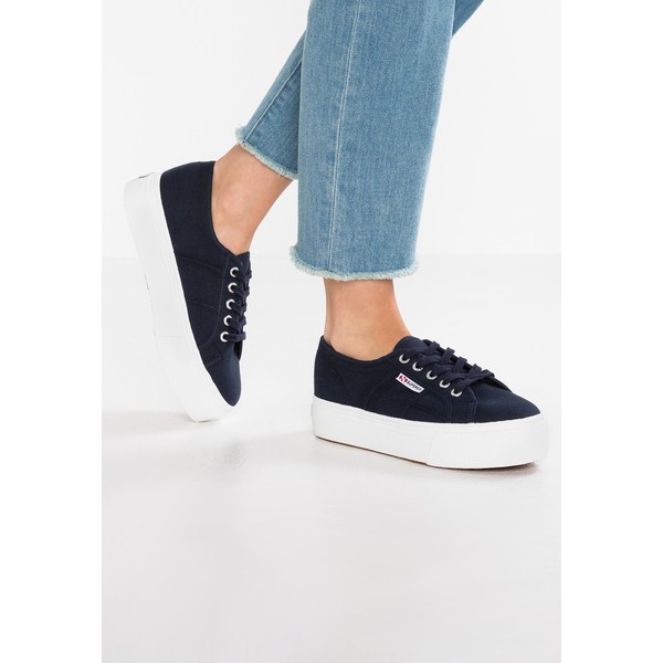 Superga 2790 LINEA UP AND DOWN Sneakersy niskie navy/white SU111A019