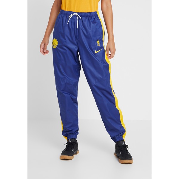 Nike Performance NBA GOLDEN STATE WARRIORS WOMENS SNAP PANT Spodnie materiałowe rush blue/amarillo N1241E0SR