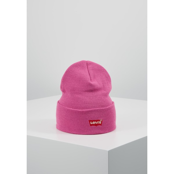 Levi's® BATWING EMBROIDERED SLOUCHY BEANIE Czapka pink LE251B00V