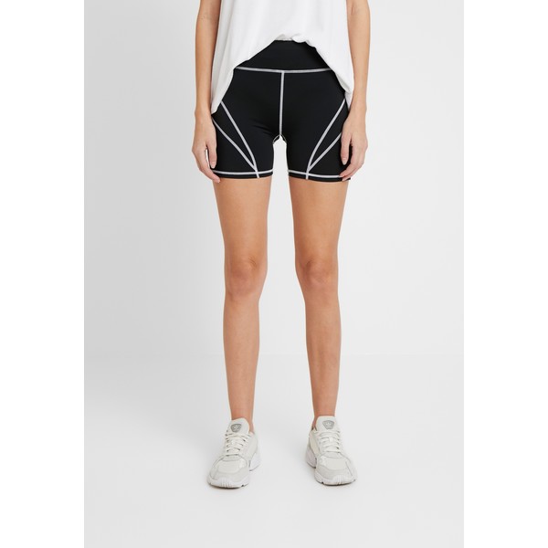 Missguided Tall PANEL CYCLING Szorty black MIG21S00Q