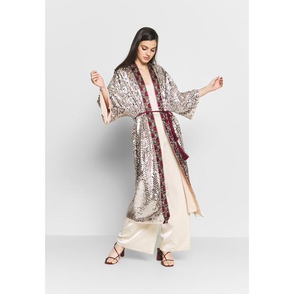 Free People LIGHT IS COMING DUSTER Kurtka wiosenna silver FP021G01F