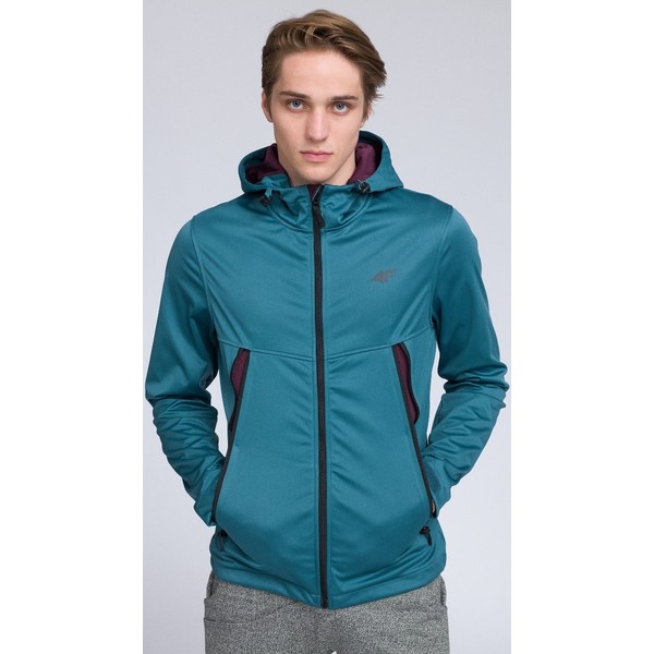 4F Softshell męski SFM004 - morska zieleń [H4L18-SFM004] SFM004 - morska zieleń