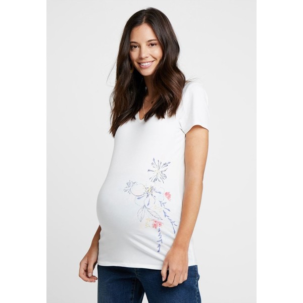 Esprit Maternity T-shirt z nadrukiem offwhite ES929G0C5