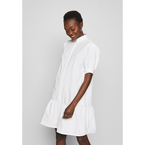 Bruuns Bazaar FREYIE ALISE Sukienka koszulowa white BR321C054