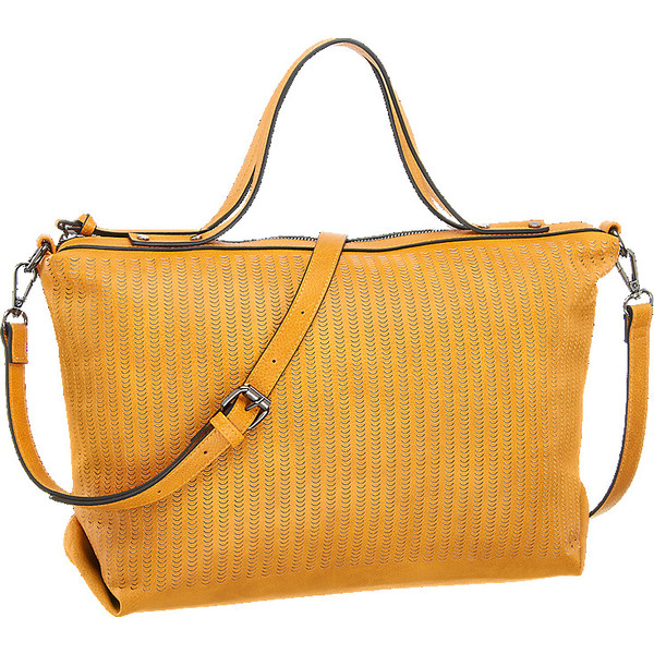 żółta torebka Graceland typu shopper 41002750