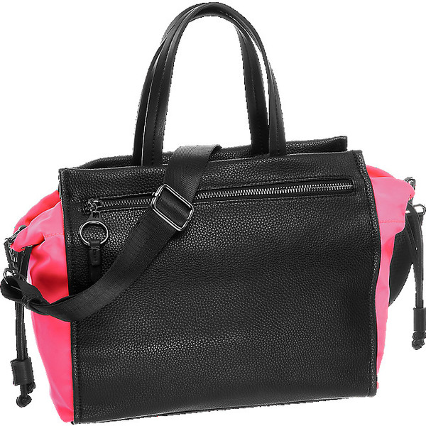 czarno-różowa torebka damska Graceland na pasku 41002050