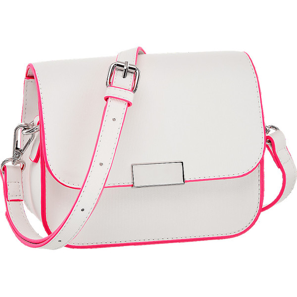 biała torebka damska Graceland z różowymi elementami 41002022