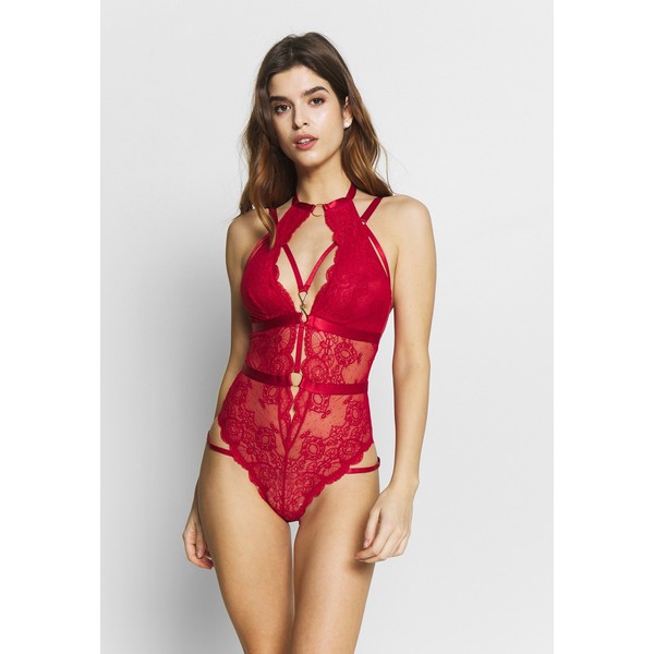 Wolf & Whistle STRAPPY HALTER Body red WOC81S00G