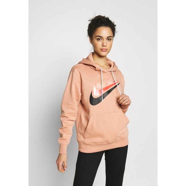 Nike Sportswear HOODIE Bluza z kapturem rose gold NI121J0DT