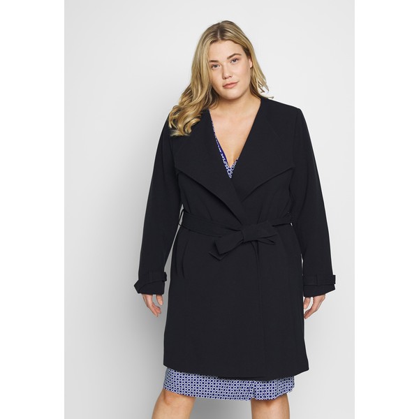 Lauren Ralph Lauren Woman CREPE SYNTHETIC COAT Płaszcz wełniany /Płaszcz klasyczny midnight L0S21U00T