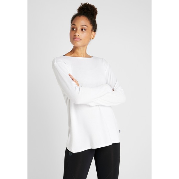 Cotton On Body BACK TWIST LONG SLEEVE Sweter white C1R41D012
