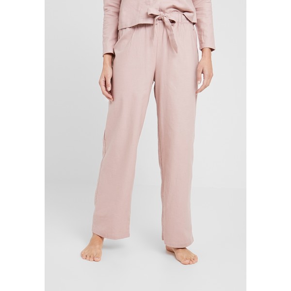 AMOSTYLE LOOSE PANTS Spodnie od piżamy light pink AMH81O00A