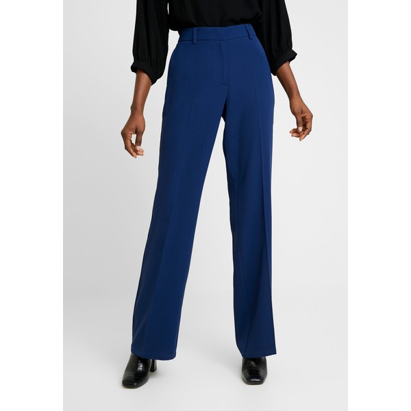 Selected Femme SLFALICIA FLARED PANT B Spodnie materiałowe medieval blue SE521A0G0