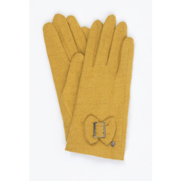 Monnari Wełniane rękawiczki z kokardą 19J-GLV0420-K002