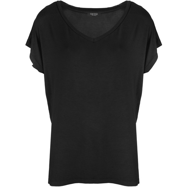 Monnari Basicowy t-shirt z krótkim rękawem FEM-20W-TSS65138-K99X