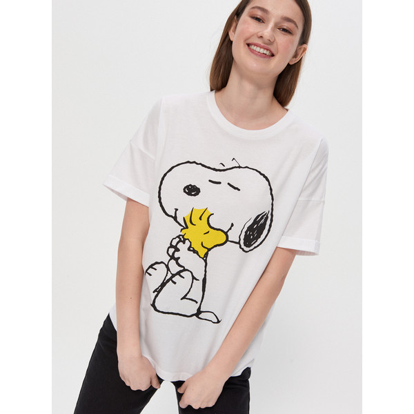 House Koszulka z nadrukiem Snoopy YD590-00X
