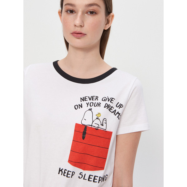 House Koszulka z nadrukiem Snoopy YD588-00X