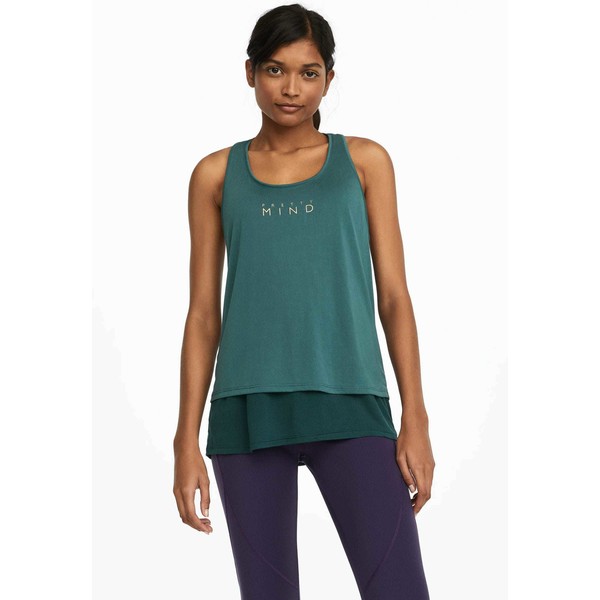 OYSHO_SPORT Top turquoise OY241D01B