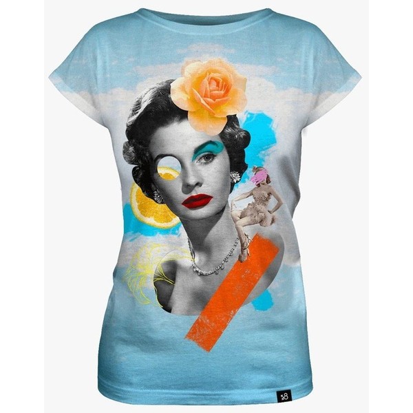 Mars from Venus Fashionable Collage women's t-shirt