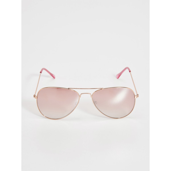 Sinsay Różowe okulary przeciwsłoneczne VR505-32X