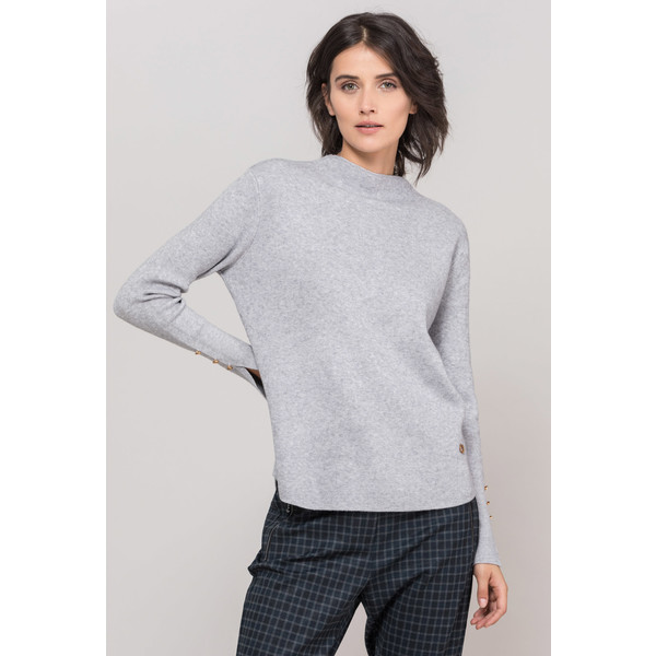 Monnari Elegancki sweter z lekką stójką 19J-QNS7320-K019