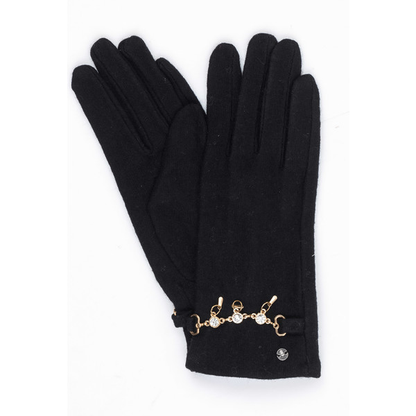 Monnari Damskie rękawiczki z delikatnymi bransoletkami 19J-GLV0670-K020