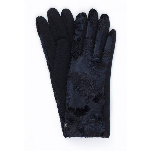 Monnari Eleganckie rękawiczki z oryginalnym wzorem 19J-GLV0780-K013