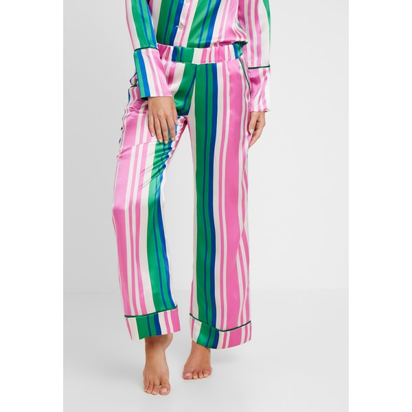 Hesper Fox EVIE PRINT BOTTOMS Spodnie od piżamy pink/dark blue/white HED81O002