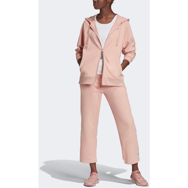 adidas by Stella McCartney ESSENTIALS HOODIE Bluza rozpinana pink AD741G01X