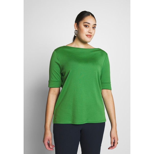 Lauren Ralph Lauren Woman JUDY ELBOW SLEEVE T-shirt basic hedge green L0S21D028