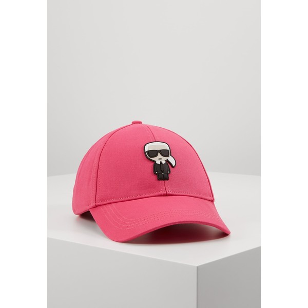 KARL LAGERFELD IKONIK CAP Czapka z daszkiem pink K4851B02C