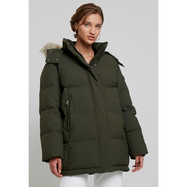 Calvin Klein MODERN COAT Płaszcz zimowy green 6CA21U00T