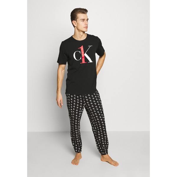 Calvin Klein Underwear CK ONE CREW NECK PYJAMA TOP Koszulka do spania black C1182N00R