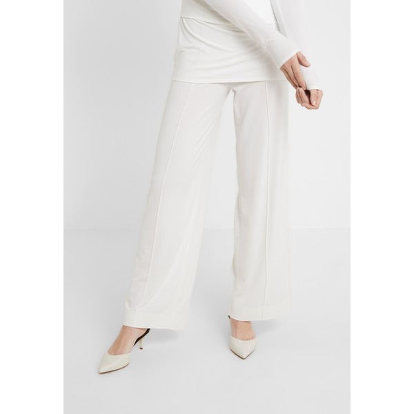 By Malene Birger MIELA Spodnie materiałowe soft white BY121A04T