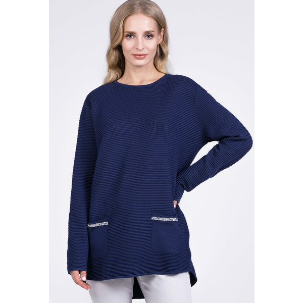 Monnari Prążkowany sweter damski 20W-QNS0080-K013